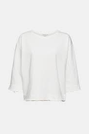 Esprit Raw Edge French Terry Top